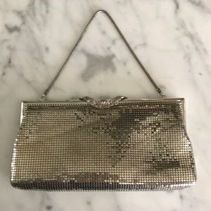 Fay Swafford Original Silver Mesh Evening Clutch